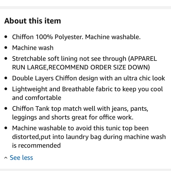 NWT flowing pleated chiffon overlay sleeveless - Picture 8 of 9